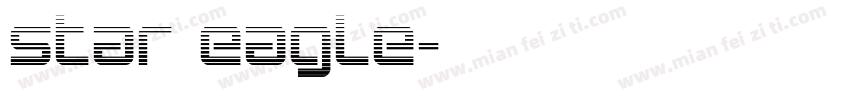 star Eagle字体转换